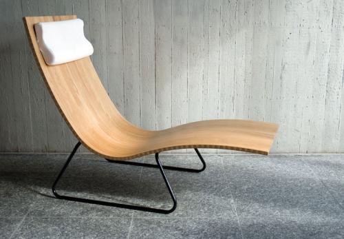 Zipliege chaise longue design deco
