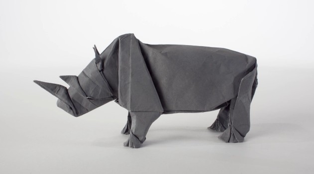 origami-rhinoceros
