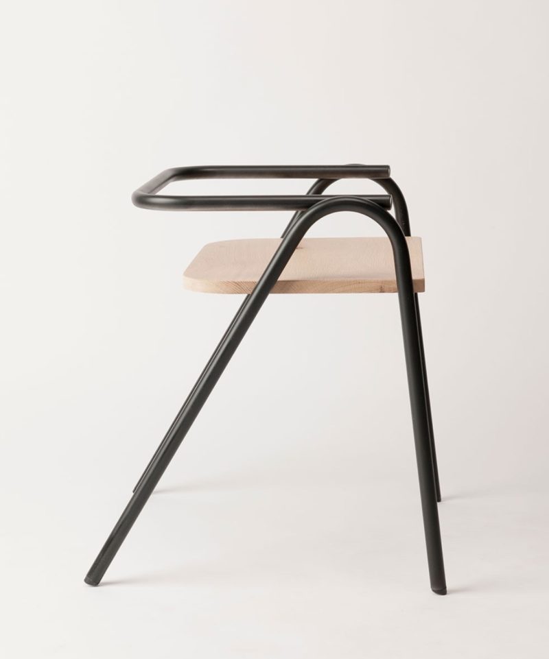 chaise-metal
